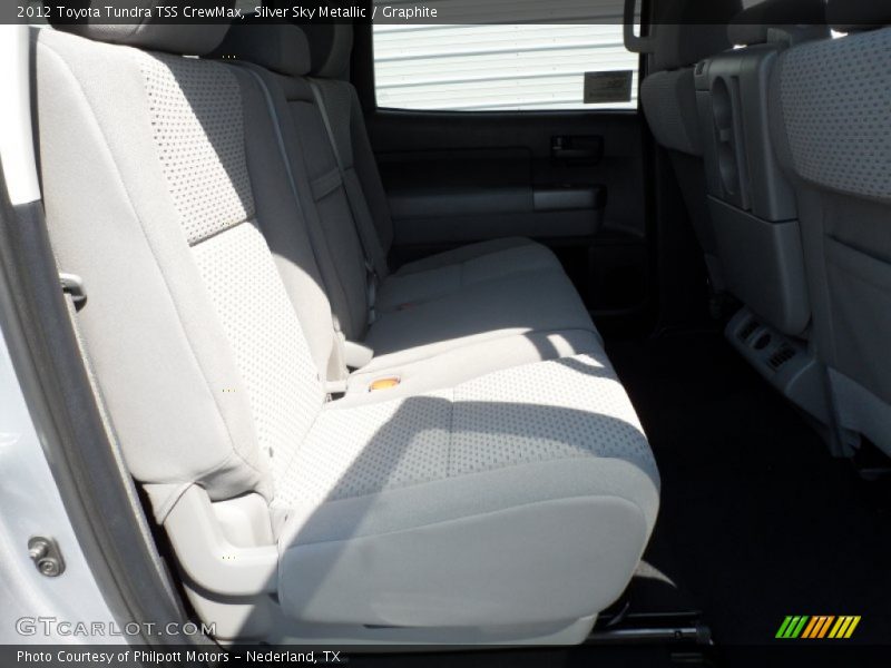 Silver Sky Metallic / Graphite 2012 Toyota Tundra TSS CrewMax