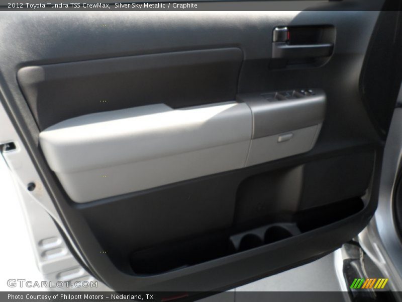 Silver Sky Metallic / Graphite 2012 Toyota Tundra TSS CrewMax