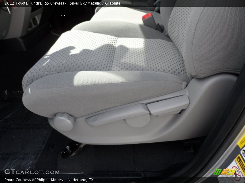 Silver Sky Metallic / Graphite 2012 Toyota Tundra TSS CrewMax