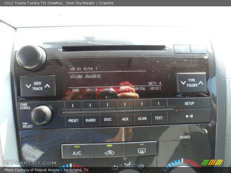 Silver Sky Metallic / Graphite 2012 Toyota Tundra TSS CrewMax