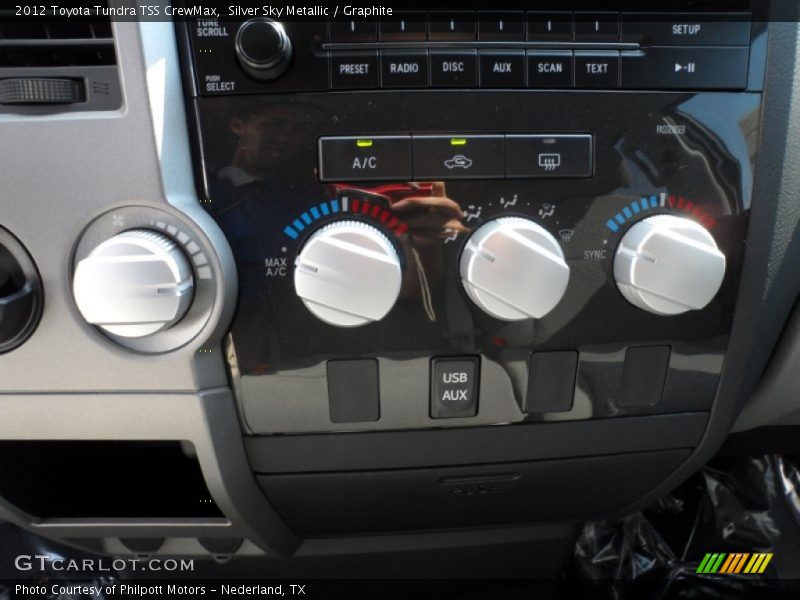 Silver Sky Metallic / Graphite 2012 Toyota Tundra TSS CrewMax
