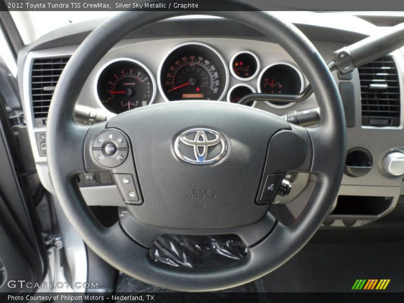 Silver Sky Metallic / Graphite 2012 Toyota Tundra TSS CrewMax