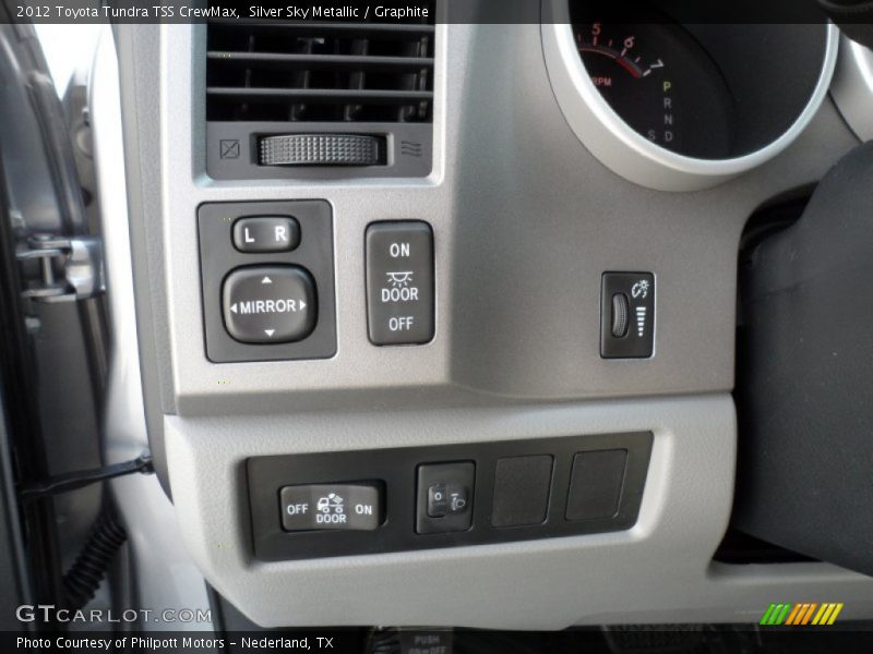 Silver Sky Metallic / Graphite 2012 Toyota Tundra TSS CrewMax