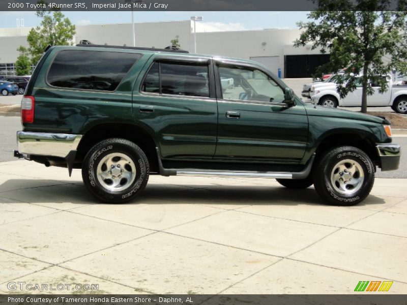 Imperial Jade Mica / Gray 2000 Toyota 4Runner SR5