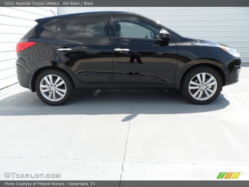Ash Black / Black 2012 Hyundai Tucson Limited