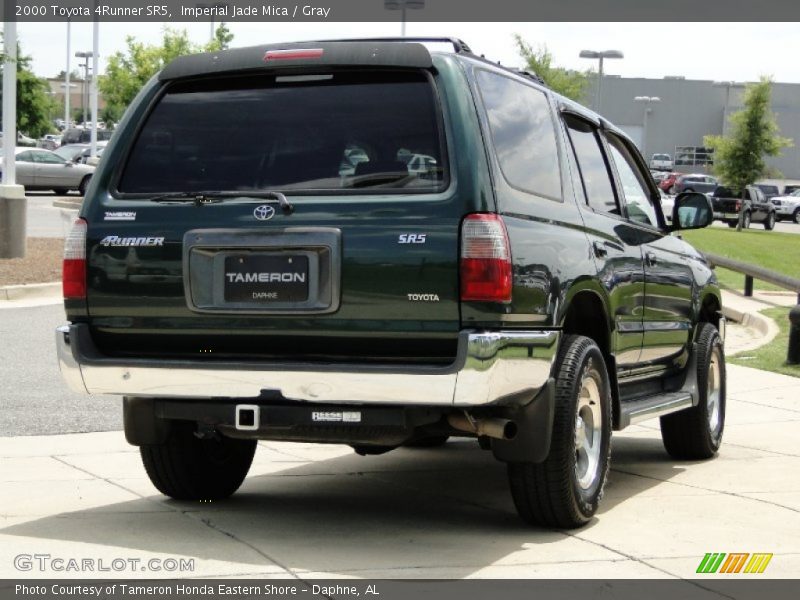 Imperial Jade Mica / Gray 2000 Toyota 4Runner SR5