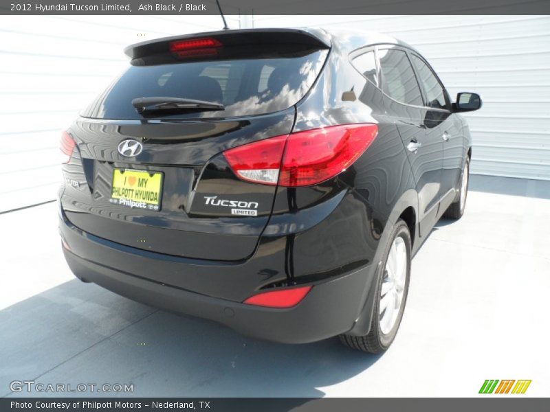 Ash Black / Black 2012 Hyundai Tucson Limited