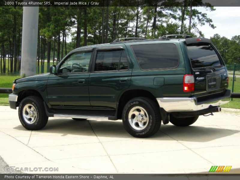Imperial Jade Mica / Gray 2000 Toyota 4Runner SR5