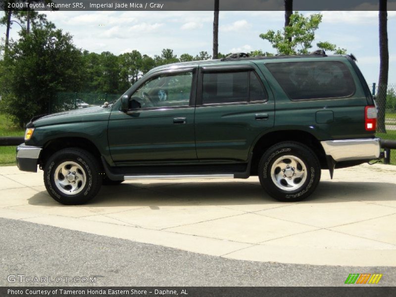 Imperial Jade Mica / Gray 2000 Toyota 4Runner SR5
