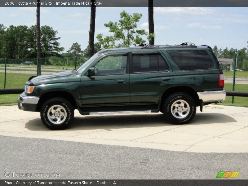 Imperial Jade Mica / Gray 2000 Toyota 4Runner SR5