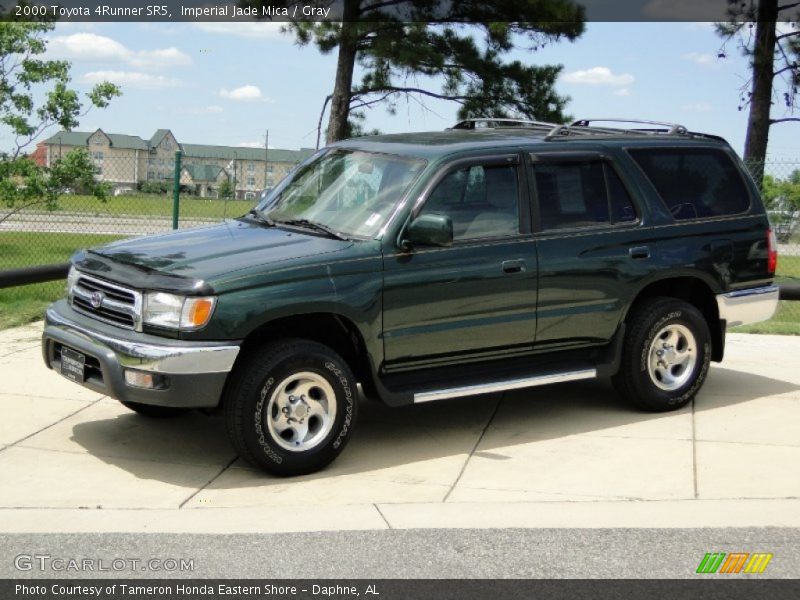 Imperial Jade Mica / Gray 2000 Toyota 4Runner SR5