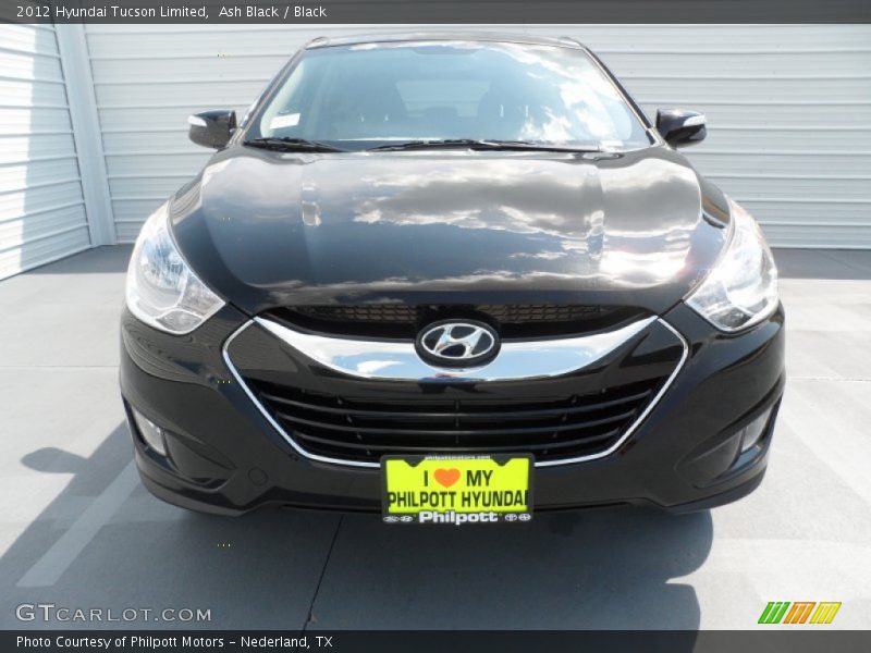 Ash Black / Black 2012 Hyundai Tucson Limited