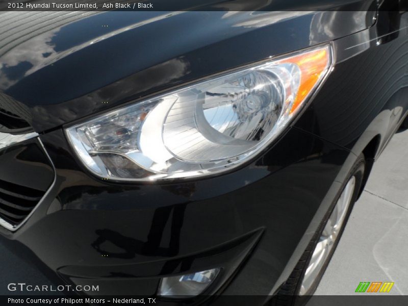Ash Black / Black 2012 Hyundai Tucson Limited