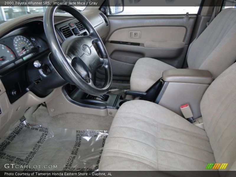 Imperial Jade Mica / Gray 2000 Toyota 4Runner SR5