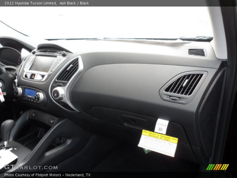Ash Black / Black 2012 Hyundai Tucson Limited