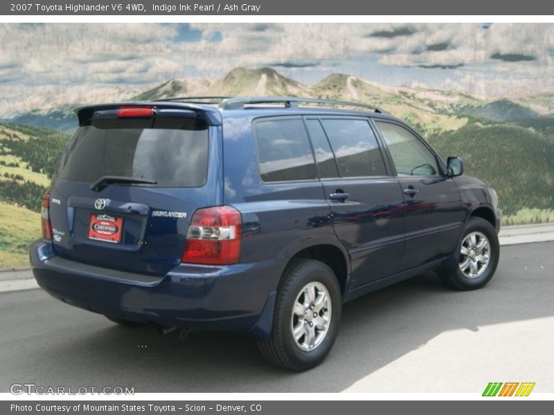 Indigo Ink Pearl / Ash Gray 2007 Toyota Highlander V6 4WD