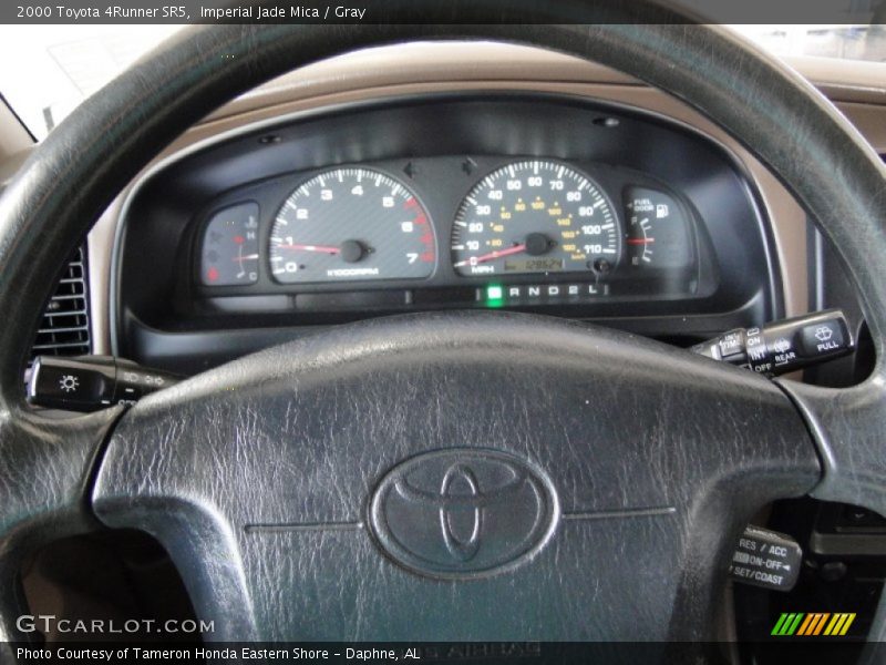 Imperial Jade Mica / Gray 2000 Toyota 4Runner SR5