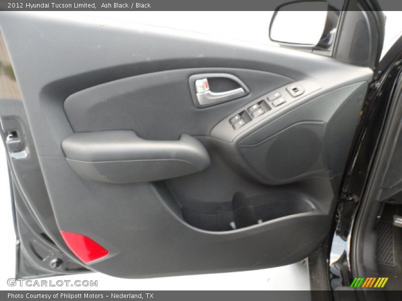 Ash Black / Black 2012 Hyundai Tucson Limited