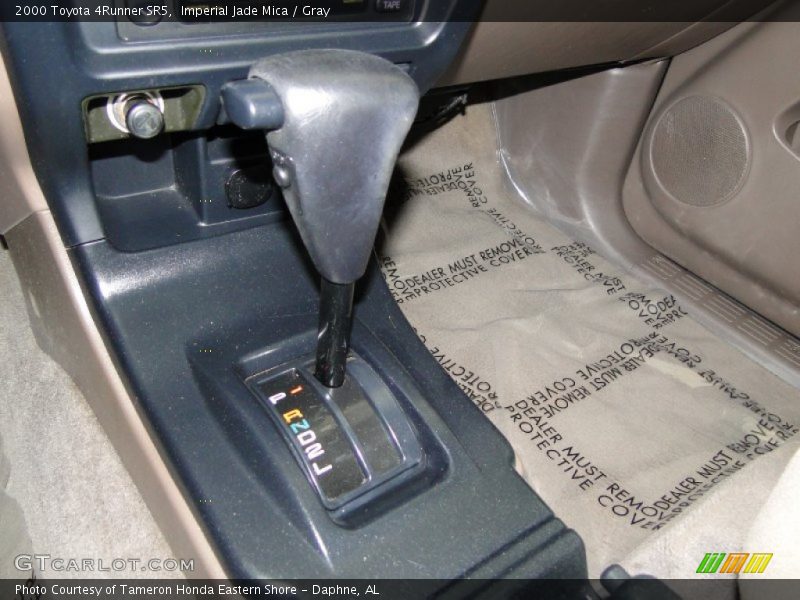Imperial Jade Mica / Gray 2000 Toyota 4Runner SR5