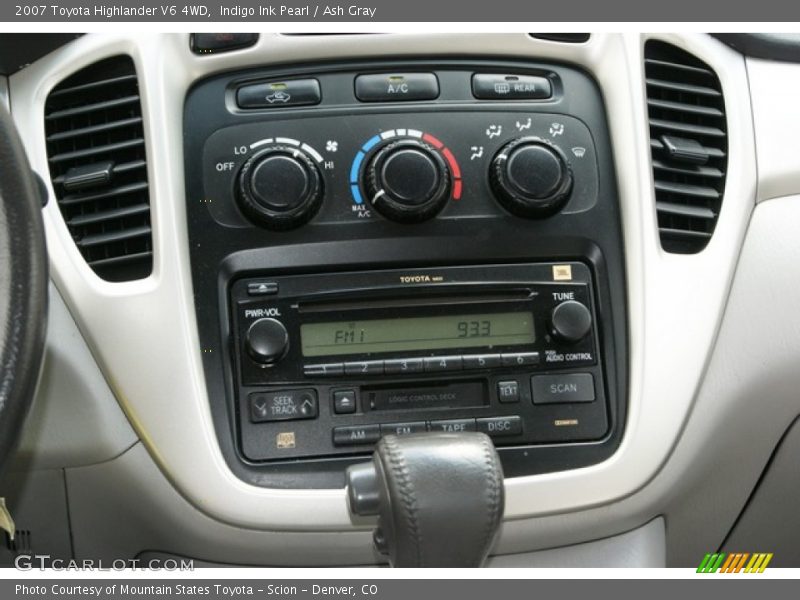 Indigo Ink Pearl / Ash Gray 2007 Toyota Highlander V6 4WD