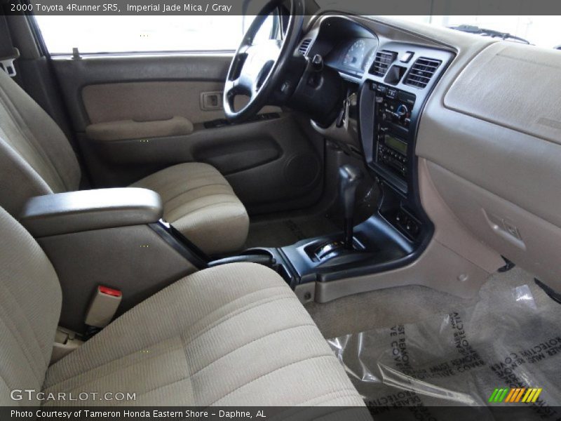 Imperial Jade Mica / Gray 2000 Toyota 4Runner SR5