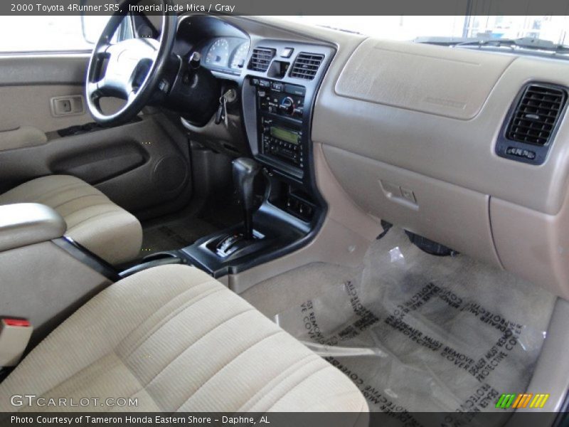 Imperial Jade Mica / Gray 2000 Toyota 4Runner SR5