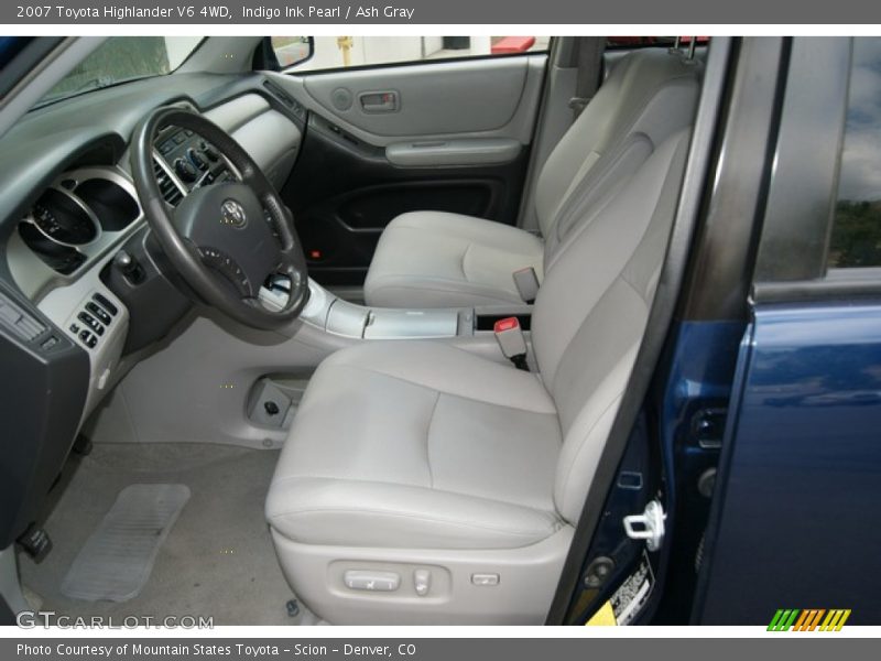 Indigo Ink Pearl / Ash Gray 2007 Toyota Highlander V6 4WD