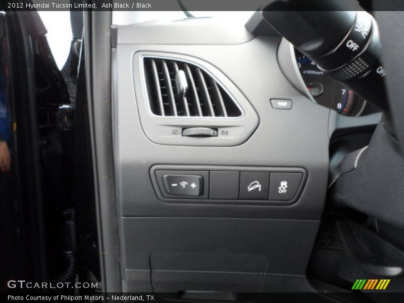 Ash Black / Black 2012 Hyundai Tucson Limited