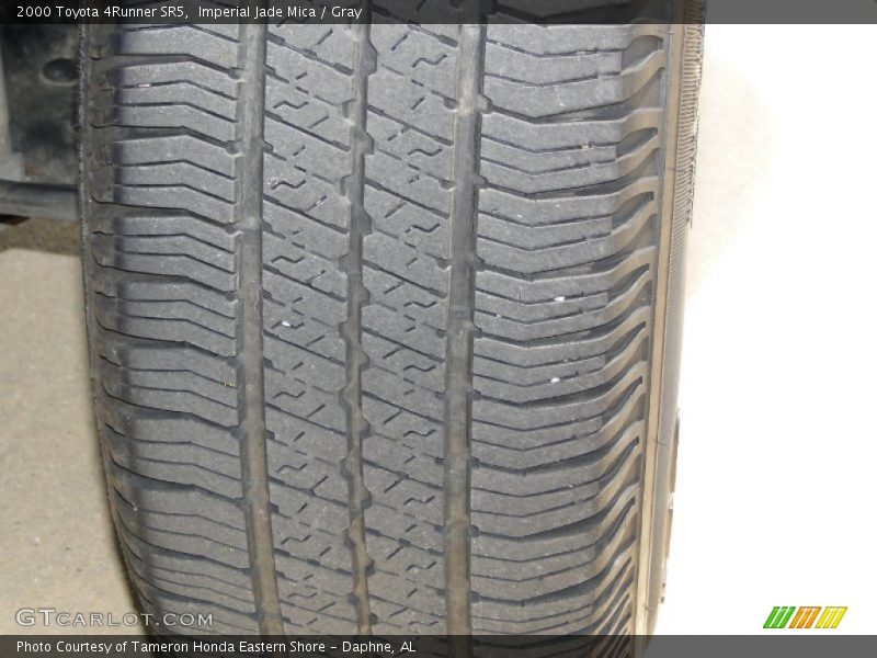 Imperial Jade Mica / Gray 2000 Toyota 4Runner SR5