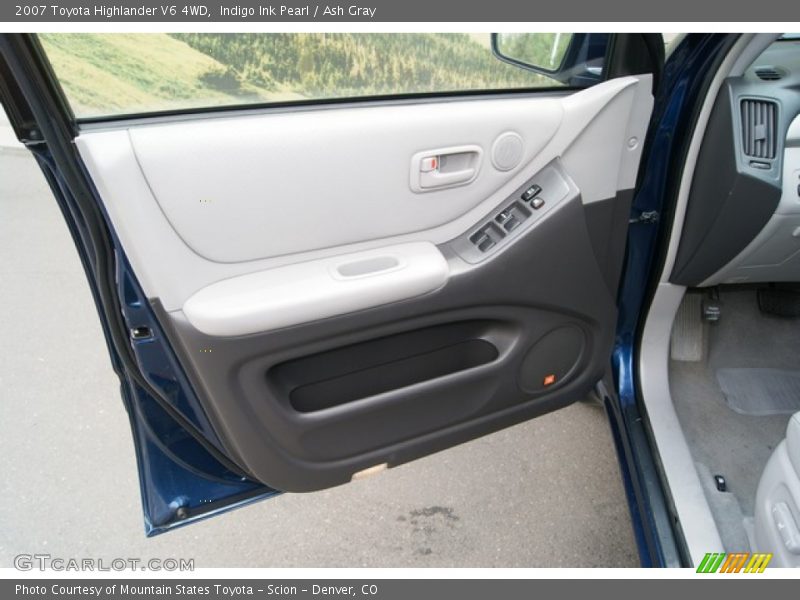 Indigo Ink Pearl / Ash Gray 2007 Toyota Highlander V6 4WD