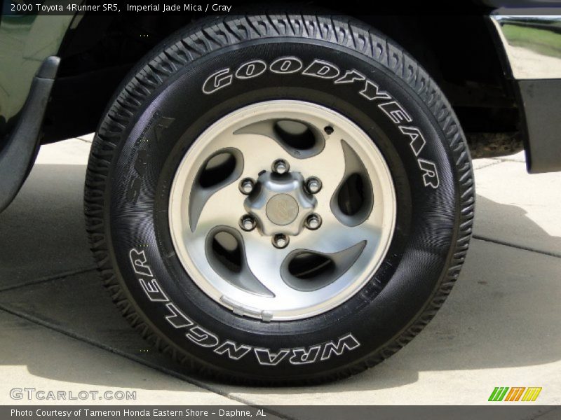 Imperial Jade Mica / Gray 2000 Toyota 4Runner SR5