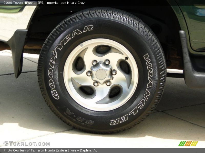 Imperial Jade Mica / Gray 2000 Toyota 4Runner SR5