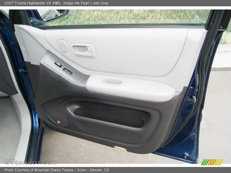 Indigo Ink Pearl / Ash Gray 2007 Toyota Highlander V6 4WD