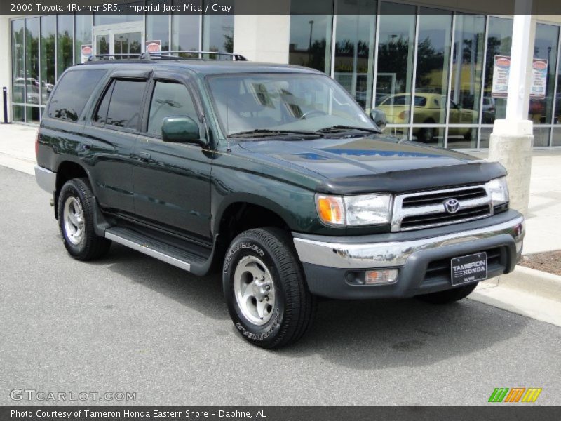 Imperial Jade Mica / Gray 2000 Toyota 4Runner SR5
