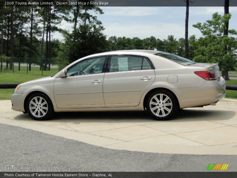 Desert Sand Mica / Ivory Beige 2008 Toyota Avalon Limited