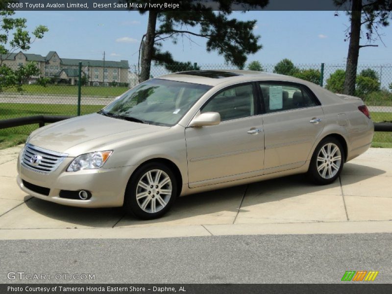 Desert Sand Mica / Ivory Beige 2008 Toyota Avalon Limited
