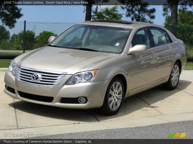 Desert Sand Mica / Ivory Beige 2008 Toyota Avalon Limited