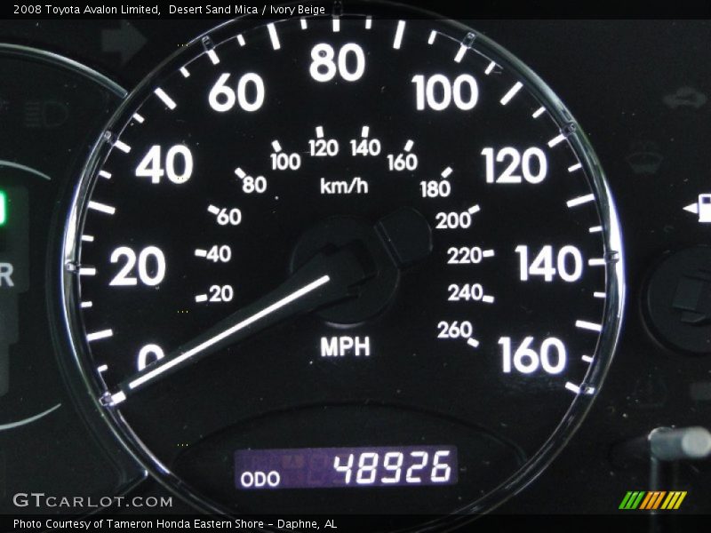 Desert Sand Mica / Ivory Beige 2008 Toyota Avalon Limited