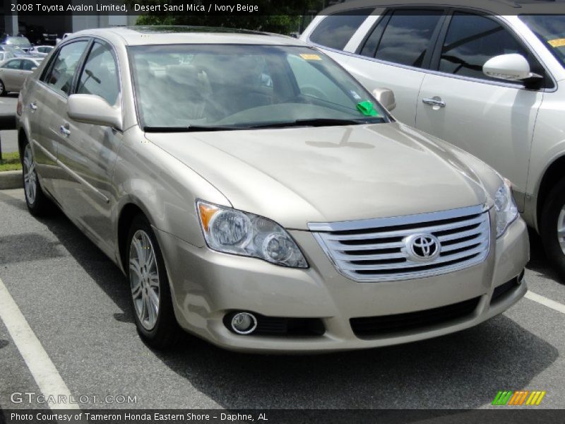 Desert Sand Mica / Ivory Beige 2008 Toyota Avalon Limited