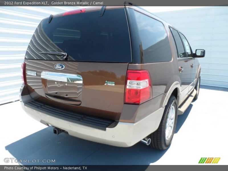 Golden Bronze Metallic / Camel 2012 Ford Expedition XLT