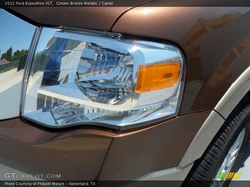 Golden Bronze Metallic / Camel 2012 Ford Expedition XLT