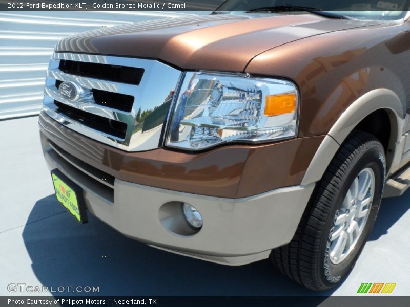 Golden Bronze Metallic / Camel 2012 Ford Expedition XLT