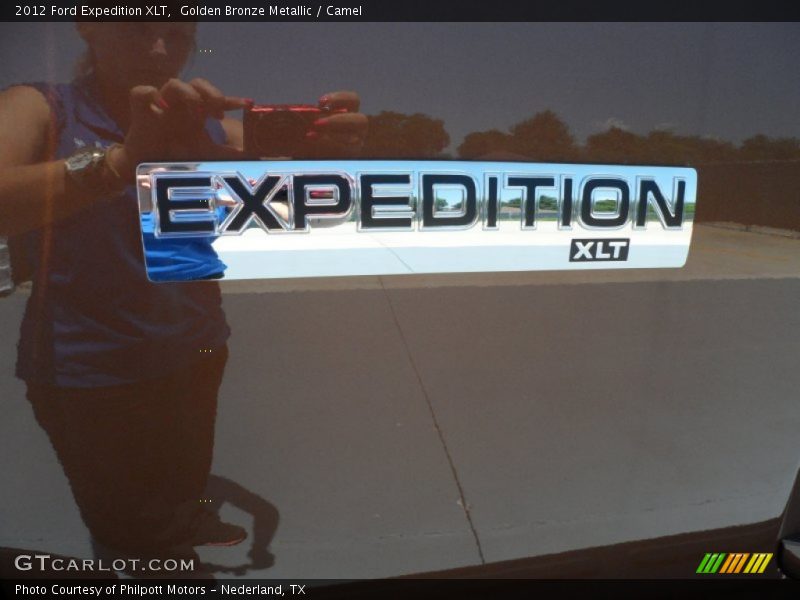 Golden Bronze Metallic / Camel 2012 Ford Expedition XLT