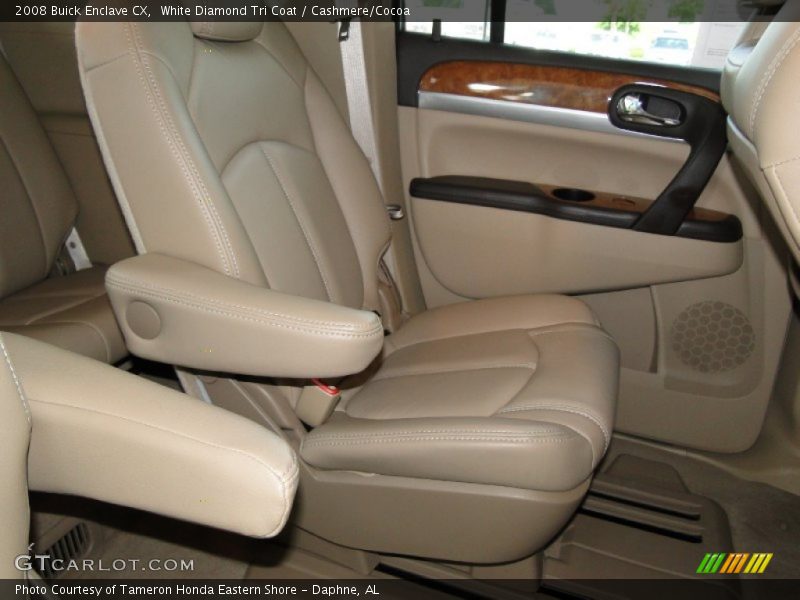 White Diamond Tri Coat / Cashmere/Cocoa 2008 Buick Enclave CX