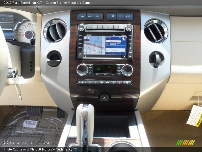 Golden Bronze Metallic / Camel 2012 Ford Expedition XLT