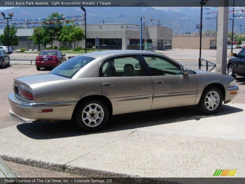 Light Bronzemist Metallic / Taupe 2001 Buick Park Avenue
