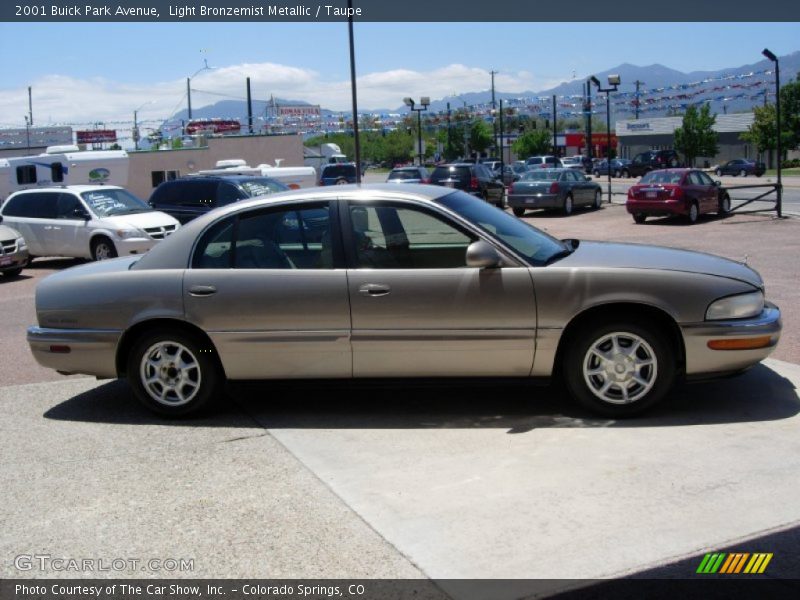 Light Bronzemist Metallic / Taupe 2001 Buick Park Avenue