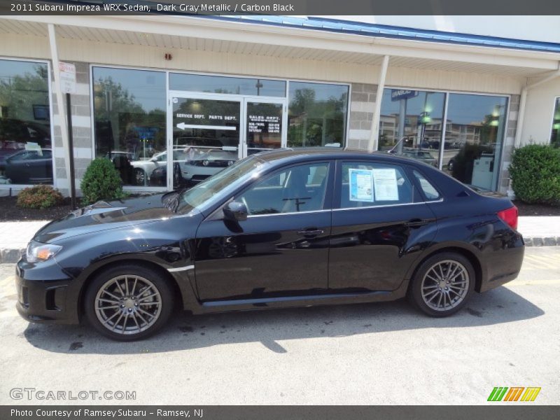  2011 Impreza WRX Sedan Dark Gray Metallic