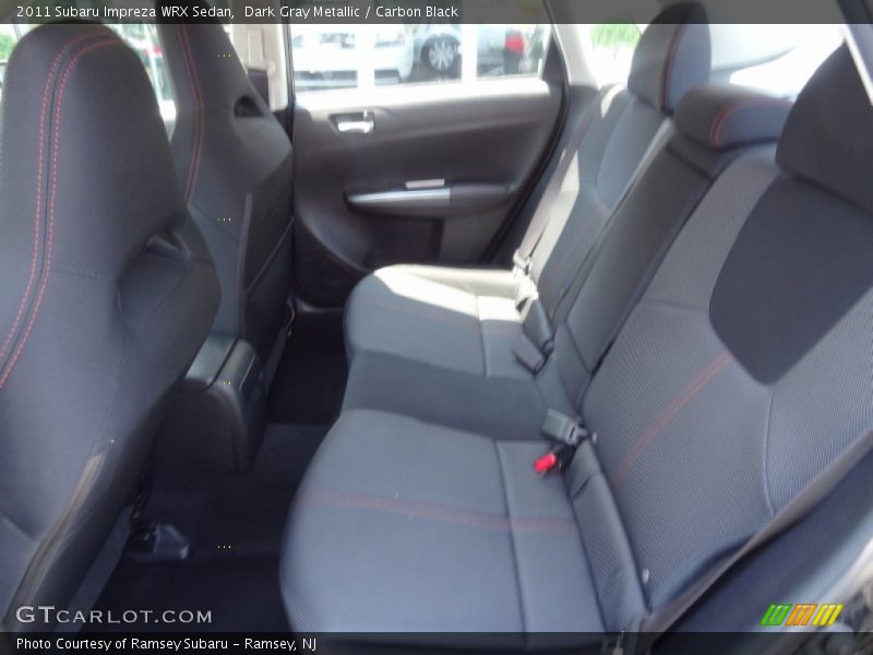 Dark Gray Metallic / Carbon Black 2011 Subaru Impreza WRX Sedan
