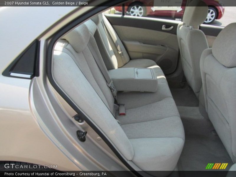 Golden Beige / Beige 2007 Hyundai Sonata GLS